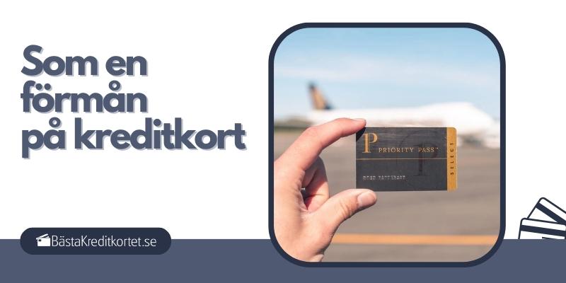 Priorirty pass på kreditkort