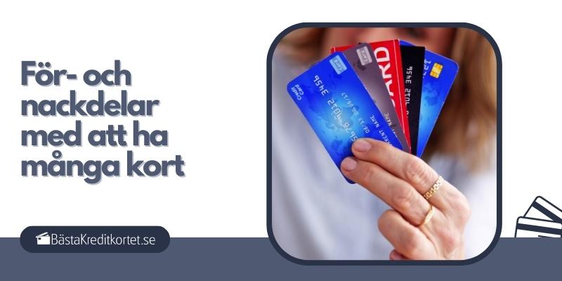 hur många kreditkort ska du ha