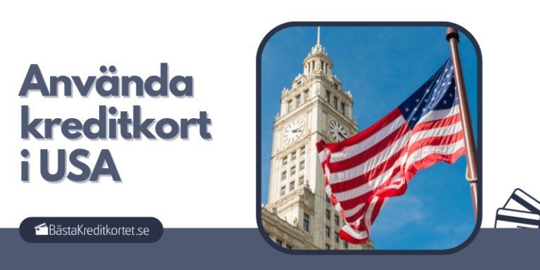 Kreditkort i USA